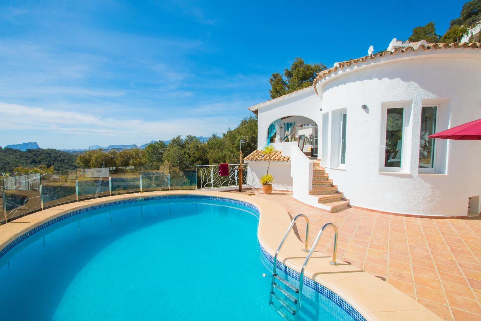 Vila Casa Infinidad Moraira Exteriér fotografie